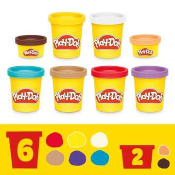 Play-Doh Bluey Goes Camping Playset with Campfire Themed Tools, Kids Arts and Crafts Toys for Girls ...