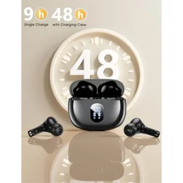 Premium Wireless Earbuds Bluetooth 5.3 with 48H Playtime