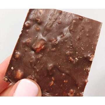 No Whey Foods - Milkless Peppermint Bark (3 Pack) - Vegan & Allergy Friendly Christmas Chocolate- Dairy Free, Nut Free, Peanut Free, Soy Free, Gluten Free