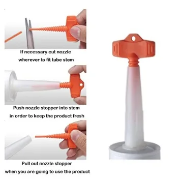 Effective ORXPLUS Caulk Saver Cap for Long-lasting Caulking