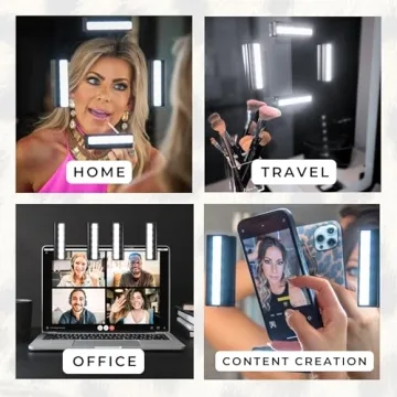 Leopara Glow Portable Makeup Lighting Set | Suction Lights