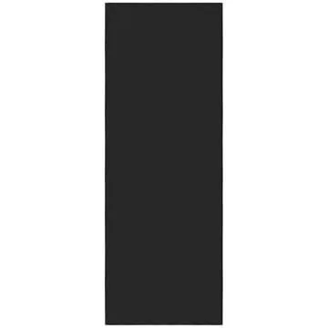 Machine Washable Modern Non-Slip Runner Rug 2x6 in Black