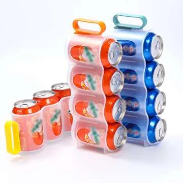 Expandable Portable Soda Can Organizer for Your Fridge