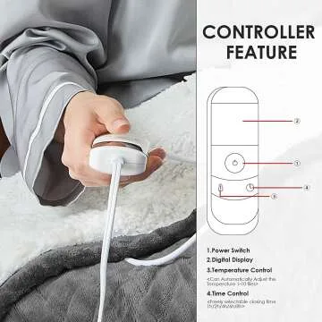 BOMOVA Heated Blanket