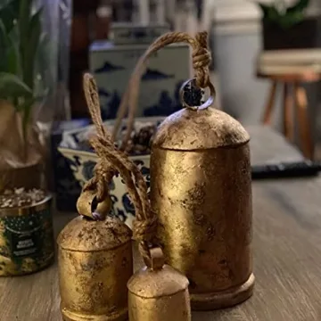 Shop Beautiful Handcrafted Rustic Cow Bells Complete Set