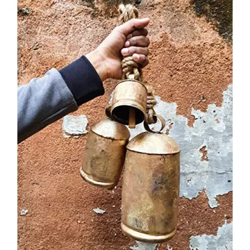 Shop Beautiful Handcrafted Rustic Cow Bells Complete Set