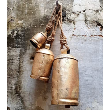 Shop Beautiful Handcrafted Rustic Cow Bells Complete Set