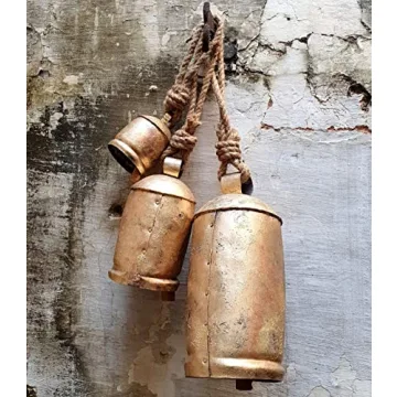 Shop Beautiful Handcrafted Rustic Cow Bells Complete Set