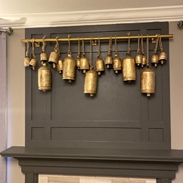 Shop Beautiful Handcrafted Rustic Cow Bells Complete Set