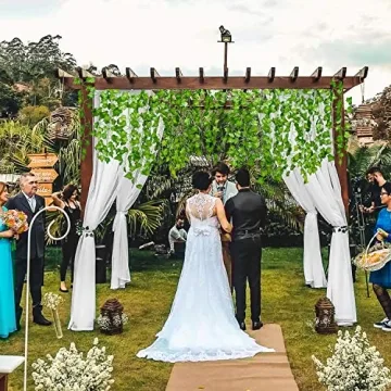 DearHouse 84 Feet Artificial Ivy Vine Green Decor