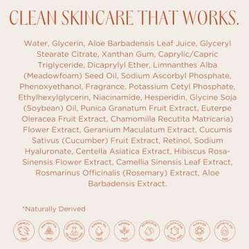 InstaNatural Retinol Serum for Face with Niacinamide, Vitamin C, and Hyaluronic Acid, Anti Aging for Firmer Skin, Lines & Wrinkles & Brightening Serum