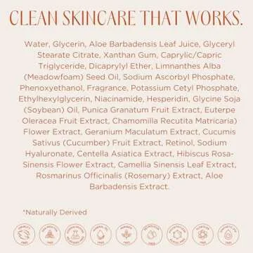 InstaNatural Retinol Serum for Face with Niacinamide, Vitamin C, and Hyaluronic Acid, Anti Aging for Firmer Skin, Lines & Wrinkles & Brightening Serum