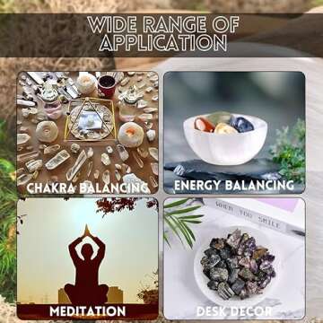 Selenite Crystal Bowls for Smudging, Healing, Recharging Crystals | Pure Selenite Smudge Bowl & Crystal Charging Station Ethically Sourced in Morocco (6 Inch (Pack of 1)