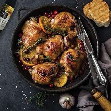 Tuscanini, Balsamic Glaze Made with Kosher Balsamic Vinegar of Modena Italy, 8.5oz bottle, Balsamic Reduction