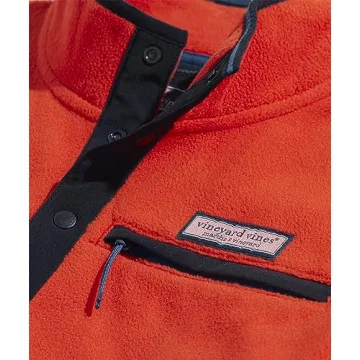 Vineyard Vines Fleece Pullover for Stylish Comfort