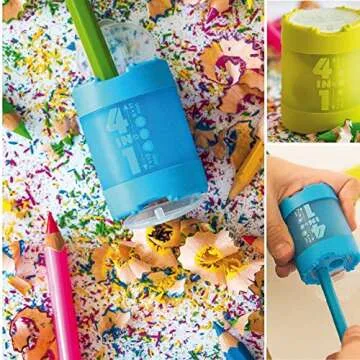 Kum Temperówka 4in1 z pojemnikiem - ostrz do różnych ołówków