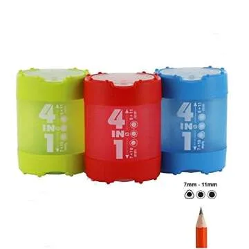 Kum Temperówka 4in1 z pojemnikiem - ostrz do różnych ołówków