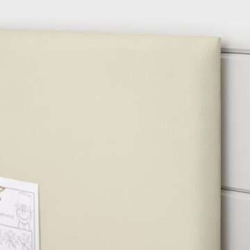 Stylish Fabric Bulletin Board 18x18 for Home & Office