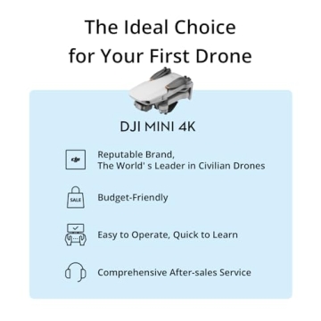 DJI Mini 4K Drone - Capture Stunning Aerial Moments