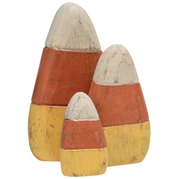 Adorable Wooden Candy Corn Shelf Sitters for Fall