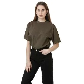 1801 Pigment Dye Crew Neck T-Shirt - 100% USA Cotton