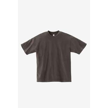 1801 Pigment Dye Crew Neck T-Shirt - 100% USA Cotton
