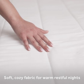 Sunbeam Quilted Heated Mattress Pad - King Size Comfort