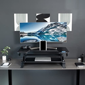 VIVO 36 inch Adjustable Desk Converter for Home & Office