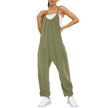 AUTOMET Jumpsuits for Women Casual Summer Outfits Rompers Comfy Y2k Loose Baggy Trendy Overalls Jump...