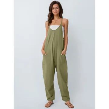 AUTOMET Casual Summer Jumpsuits for Women Stylish & Comfortable