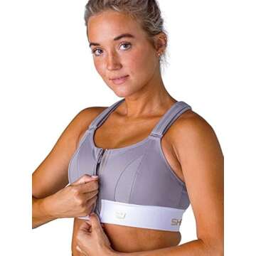 SHEFIT Ultimate Sports Bra for Women, High Impact Support