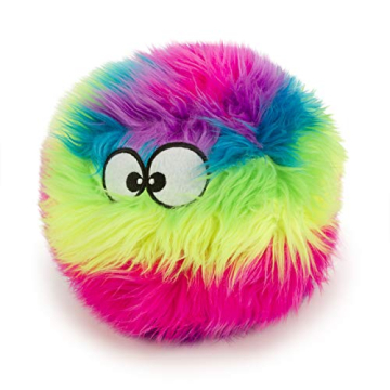 goDog Furballz Plush Dog Toy with Chew Guard Technology