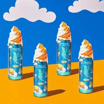 Alani Nu DREAM FLOAT Sugar Free, Low Calorie Energy Drinks | 200mg Caffeine | Biotin B Vitamins | Zero Sugar | 10 Calories | 12 Fl Oz Cans | 12 Pack
