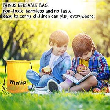 330 pcs Building Blocks, Educational Building Toys Stem Toys Building Discs Sets Interlocking Solid Plastic for Preschool Toddlers Girls and Boys by Winlip