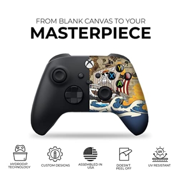 Custom Hydro-Dip Xbox Wireless Controller - Unique Gaming Art