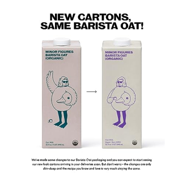 Minor Figures Organic Barista Oat Milk for Coffee Lovers