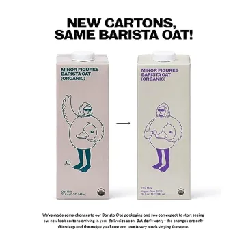 Minor Figures Organic Barista Oat Milk for Coffee Lovers