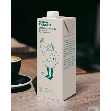 Minor Figures Organic Barista Oat Milk for Coffee Lovers