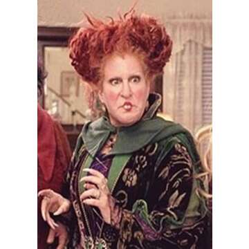 Ariker Short Red Brown Curly Wig for Halloween Cosplay