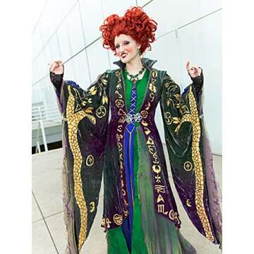 Ariker Short Red Brown Curly Wig for Halloween Cosplay