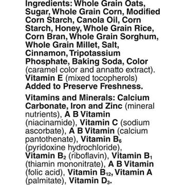 Cheerios Oat Crunch Cinnamon Breakfast Cereal, Family Size, 26 oz.