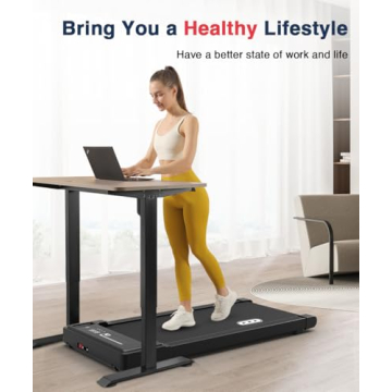 Redliro Portable Under Desk Treadmill for Home Office
