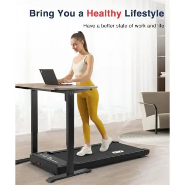 Redliro Portable Under Desk Treadmill for Home Office