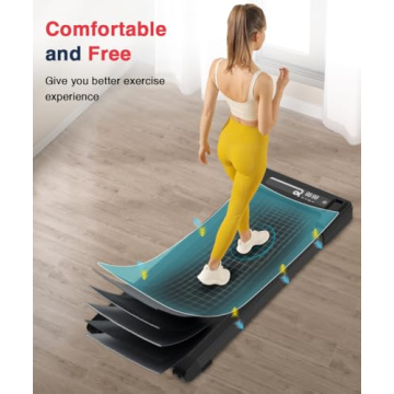 Redliro Portable Under Desk Treadmill for Home Office