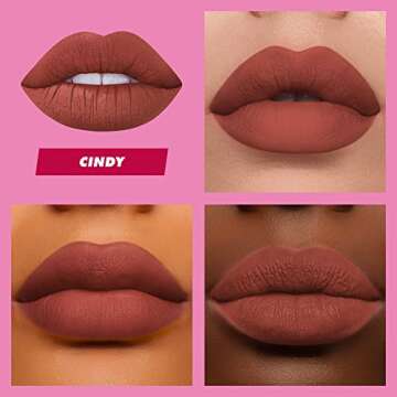 Lime Crime Velvetines Liquid Matte Lipstick - Cindy - Bold & Long Lasting