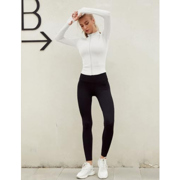 Stylish Lviefent Women's Full Zip Track Jacket for Workouts