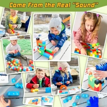 48PCS Magnetic Blocks for Toddlers Educational Toys