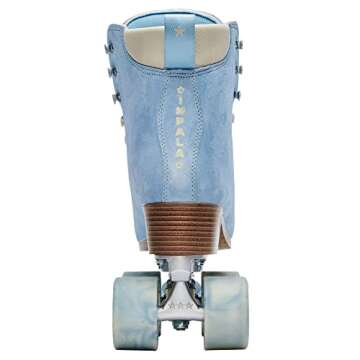 Impala Rollerskates Samira Quad Skate Dusty Blue 7 (US Men's 5, Women's 7) M