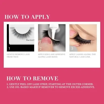 KISS Luxe Strip Lashes - Flat Technology for Natural Glam