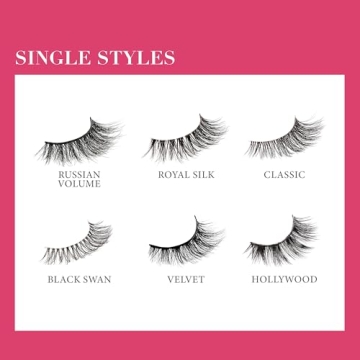 KISS Luxe Strip Lashes - Flat Technology for Natural Glam